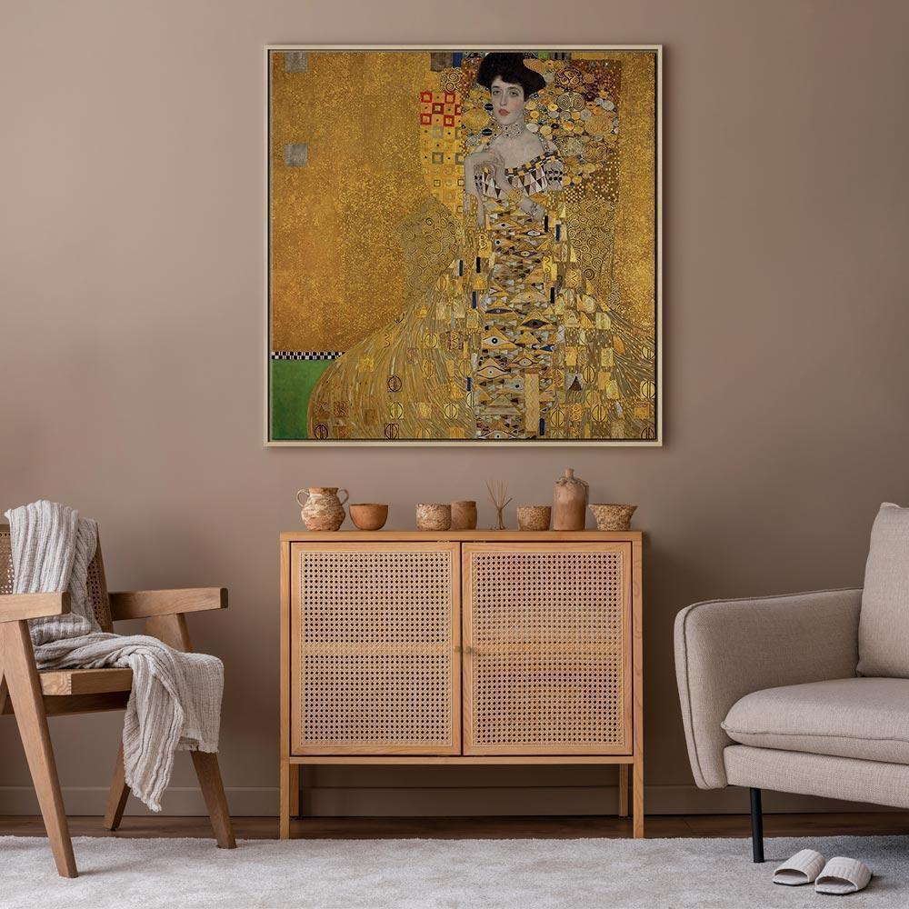 Leinwandbild - Gustav Klimt – Portrait of Adele Bloch-Bauer I