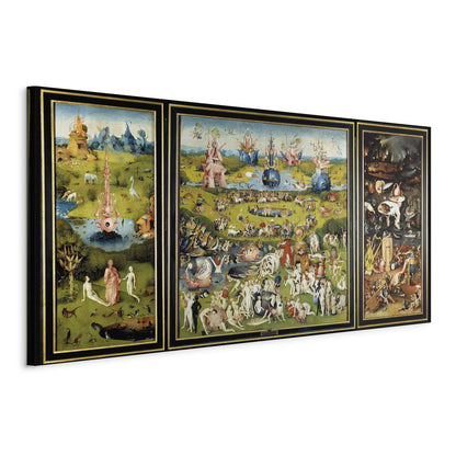 Leinwandbild - The Garden of Earthly Delights Artgeist