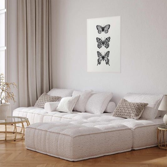 Poster - Three Butterflies Artgeist
