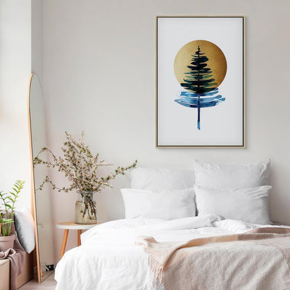 Leinwandbild - Sunny Winter (1 Part) Vertical