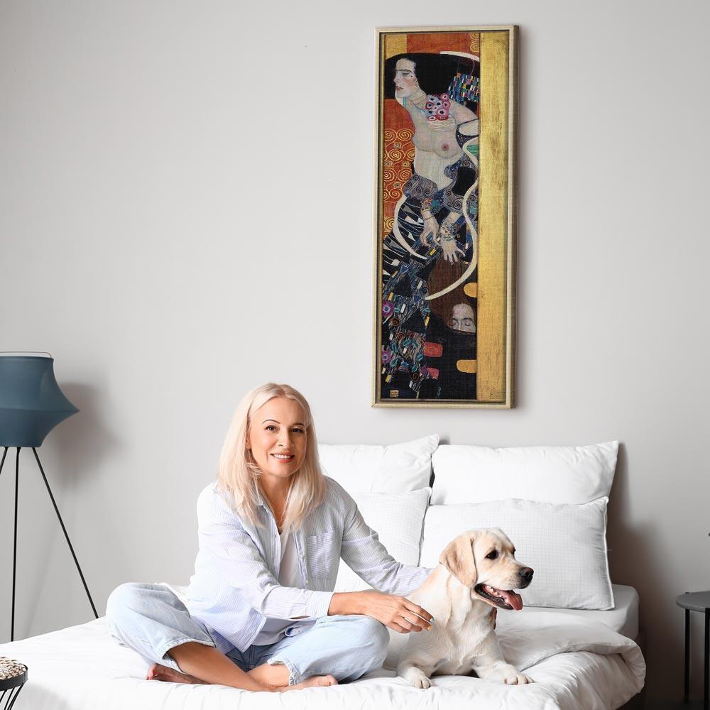 Leinwandbild - Gustav Klimt – Judith II Salome