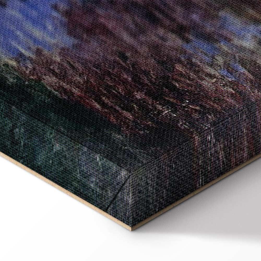 Leinwandbild - Claude Monet – Garden at Montgeron (detail)