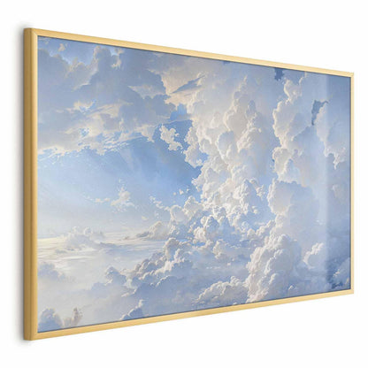 Poster - The Sun Revealing Cloud Secrets: Spectacular Sky Images Artgeist