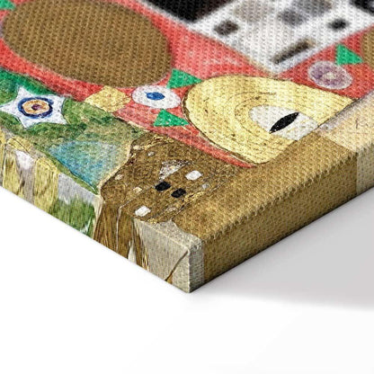 Leinwandbild - Gustav Klimt – The Fulfillment