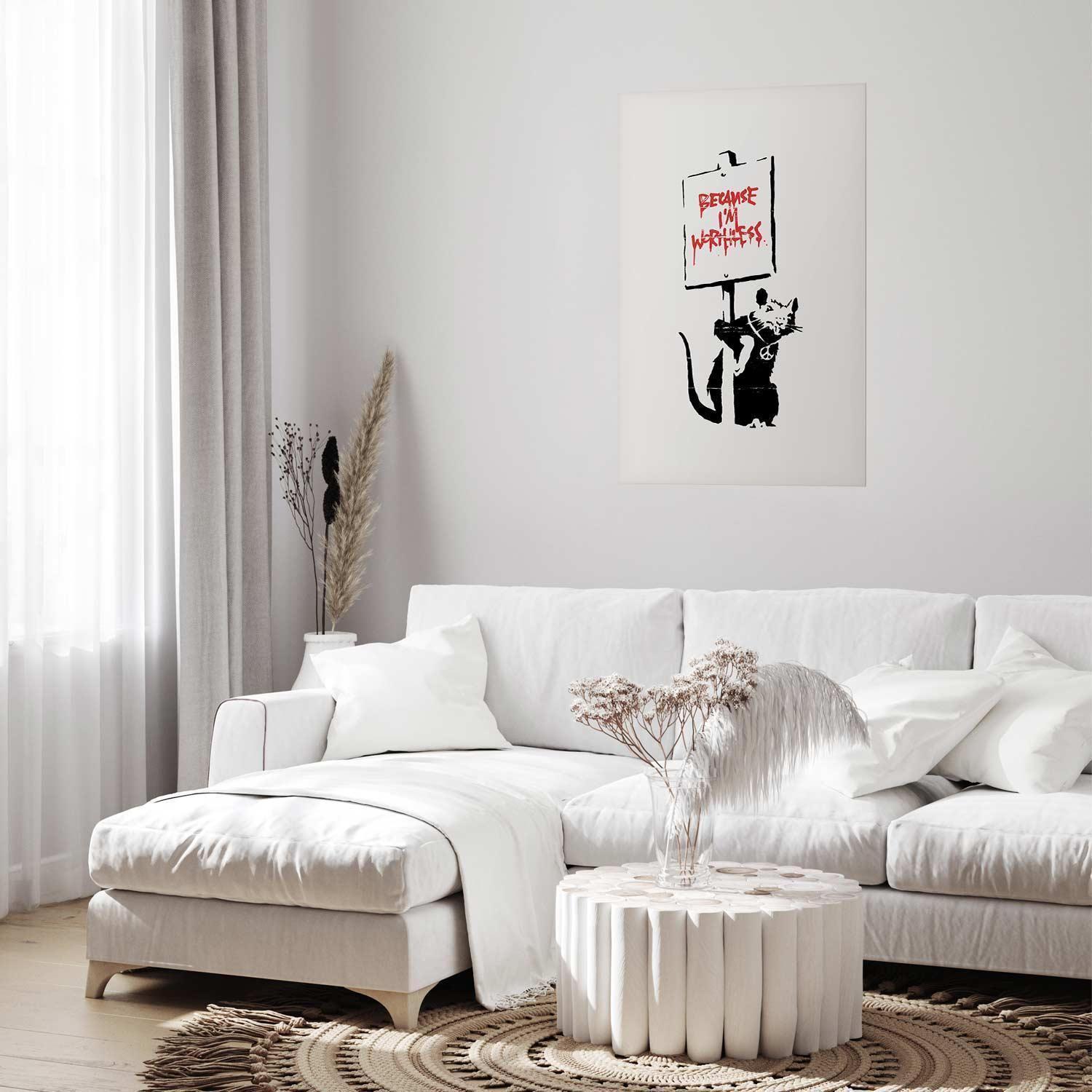 Poster - Because I'm Worthless Artgeist