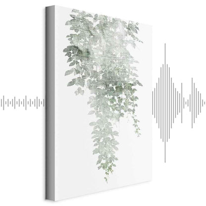 Leinwandbild - Green Cascade (1 Part) Vertical