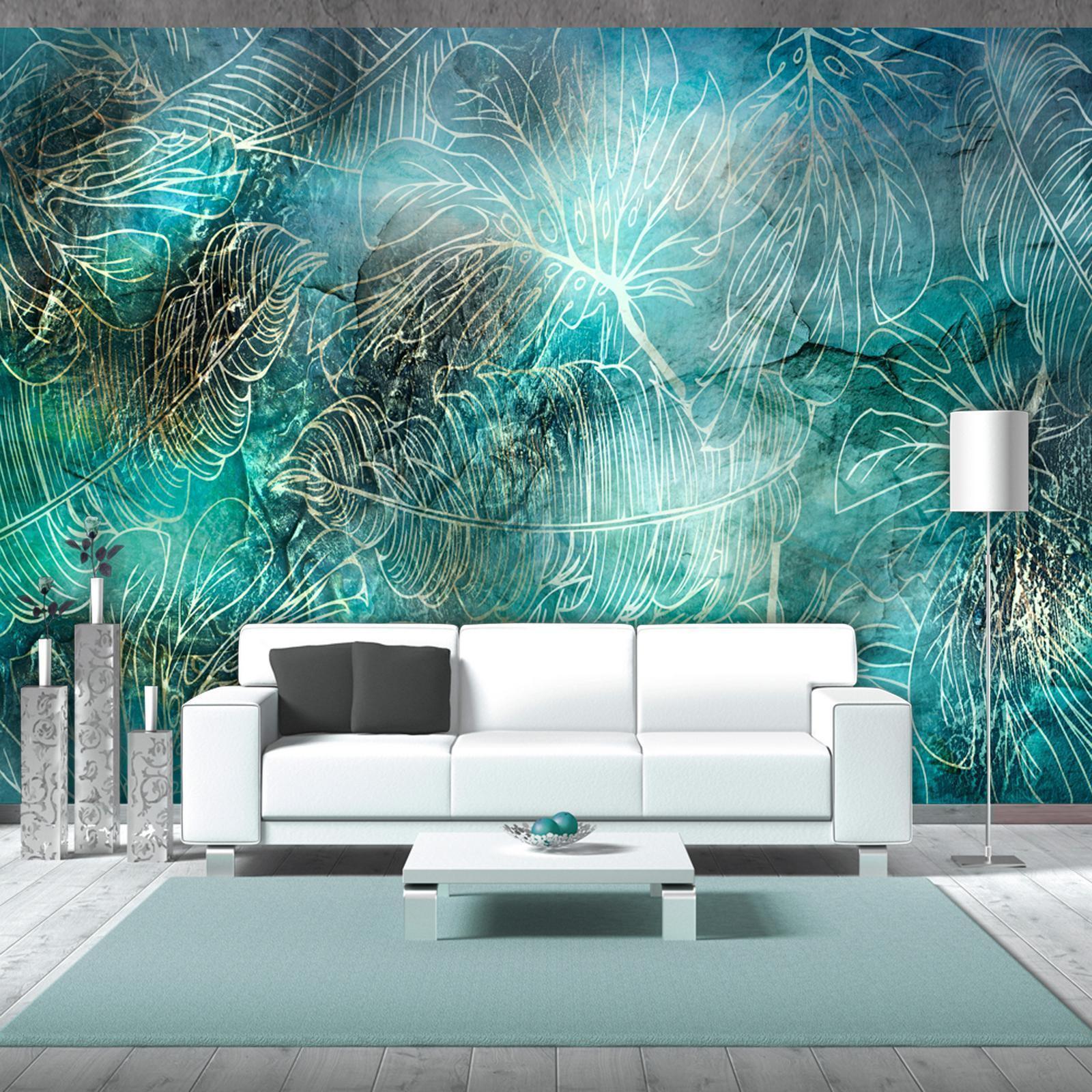 Fototapete - Turquoise Vegetation Artgeist