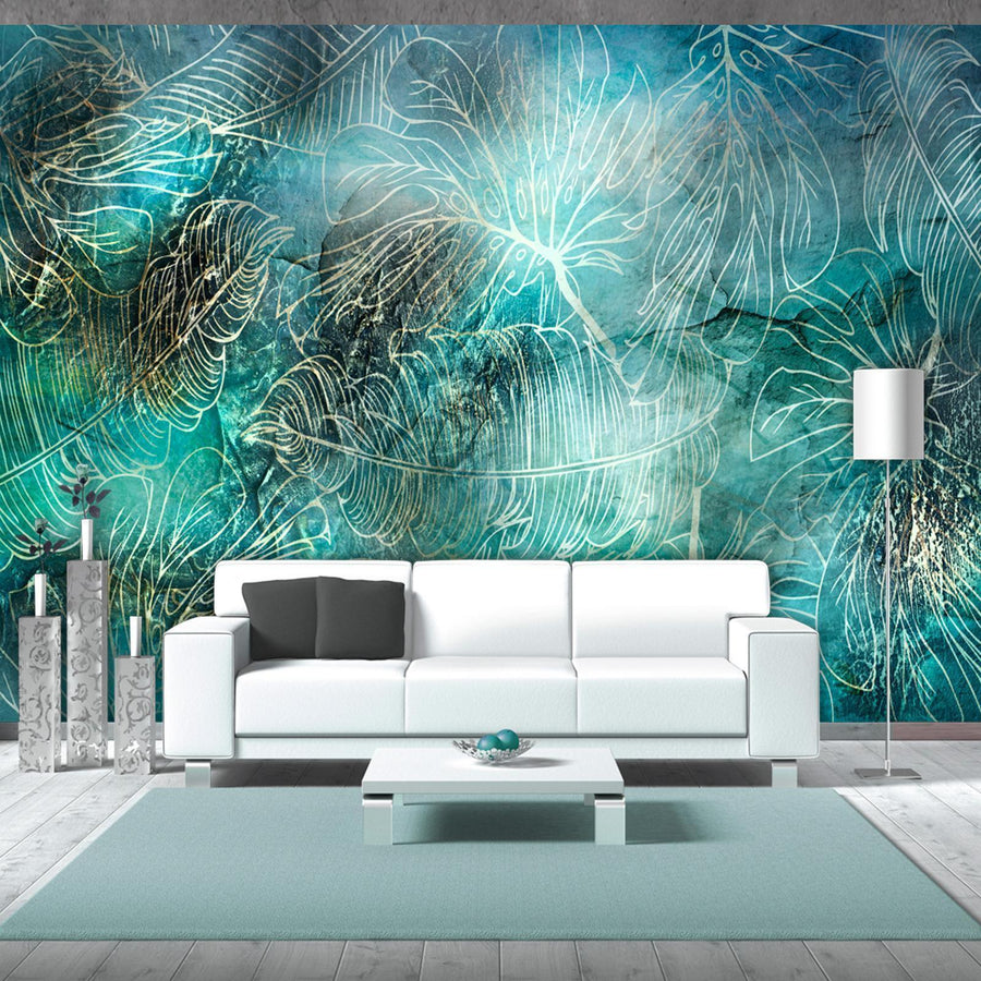 Fototapete - Turquoise Vegetation Artgeist