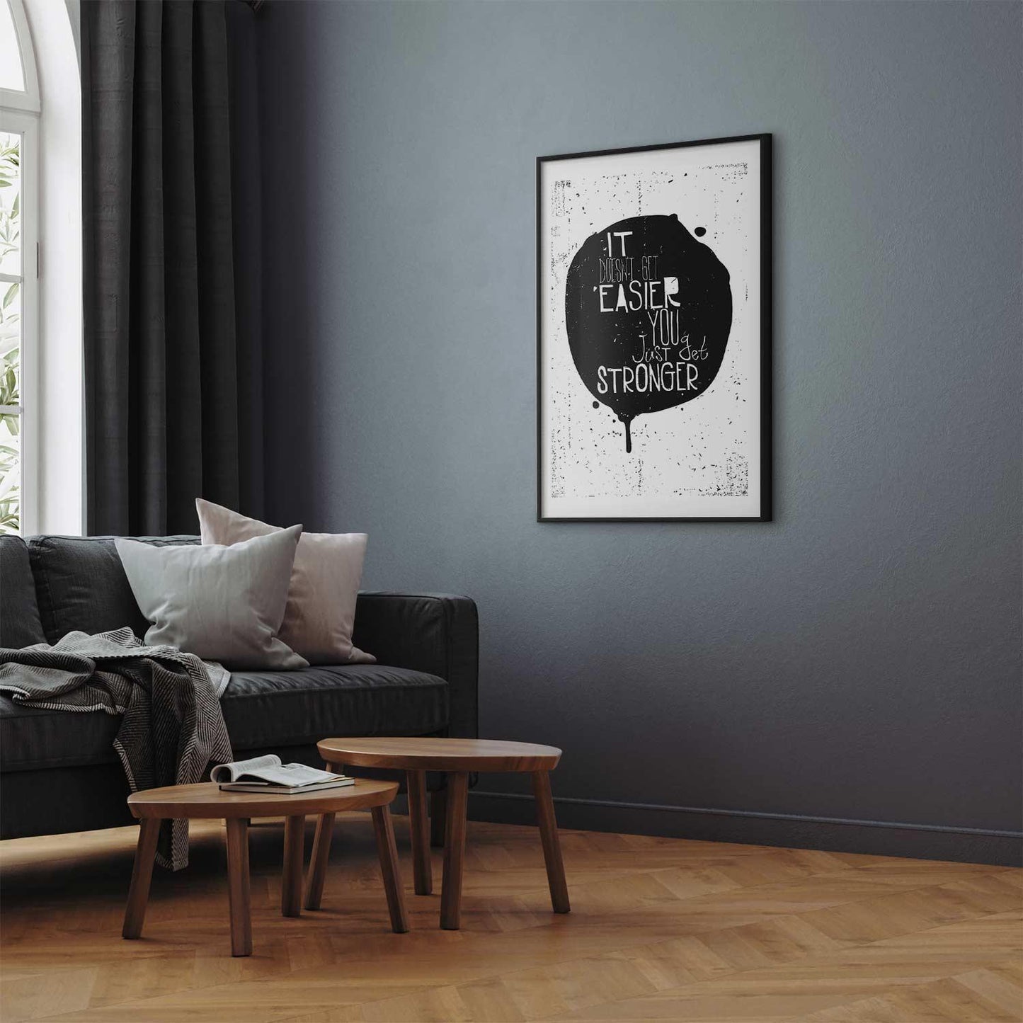 Poster - It Doesn't Get Easier, You Just Get Stronger Artgeist