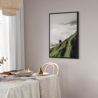 Leinwandbild - Tree Above Clouds (1 Part) Vertical