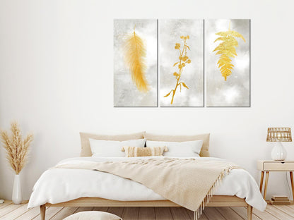 Leinwandbild - Delicate Chic (3 Parts) Artgeist