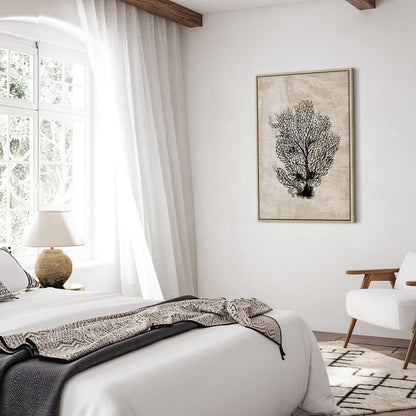 Leinwandbild - Sea Fan (1 Part) Vertical