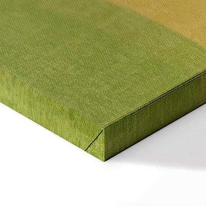 Leinwandbild - Dreamy Traveler - A Cheerful Giraffe Driving a Car on a Sunny Day