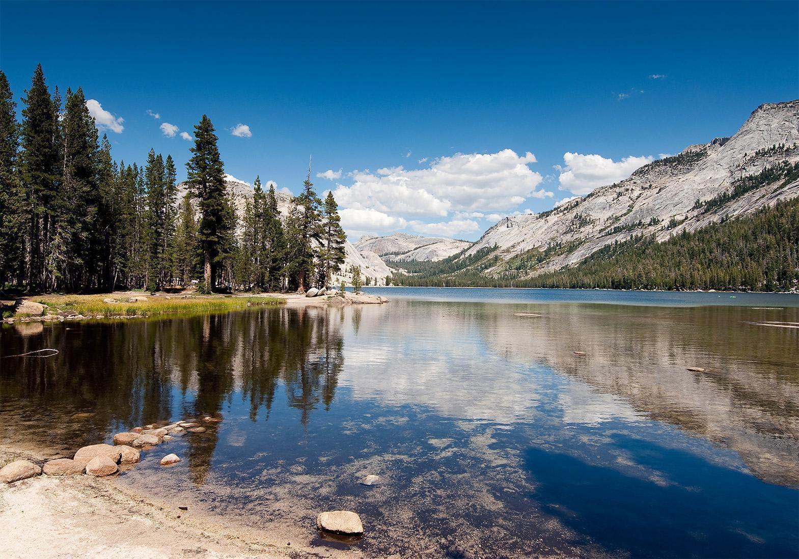 Fototapete - Tenaya Lake Artgeist