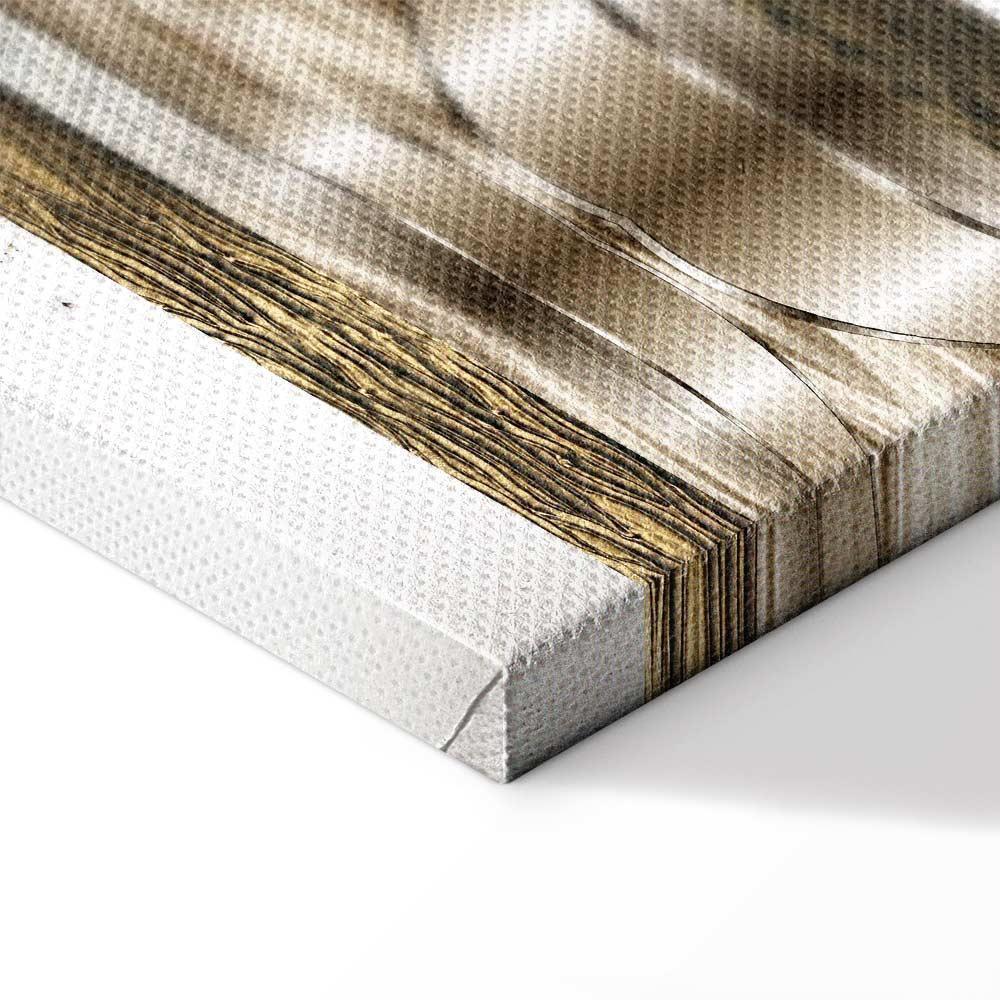 Leinwandbild - Metalic World