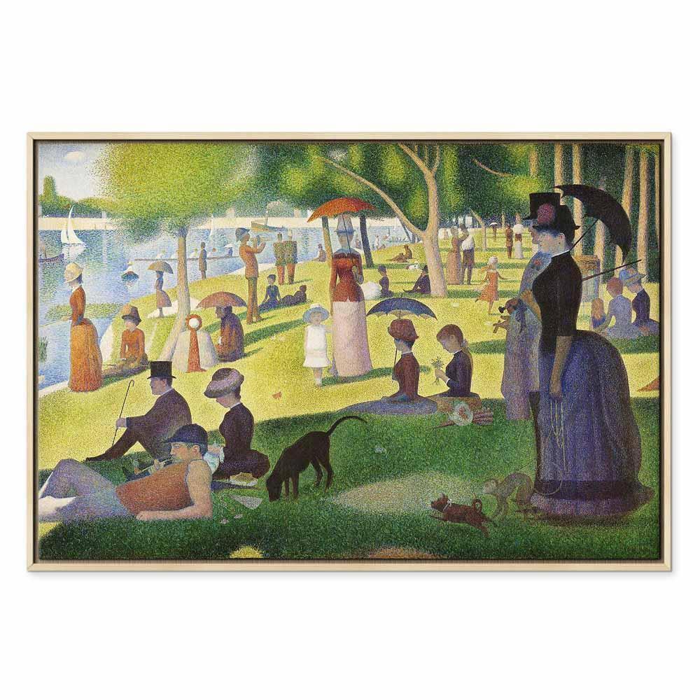 Leinwandbild - Georges Seurat – Sunday Afternoon on the Island of La Grande Jatte