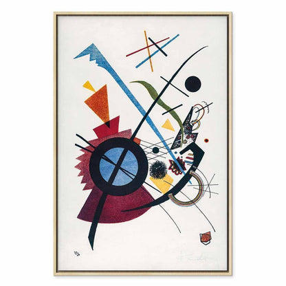 Leinwandbild - Wassily Kandinsky – Violett