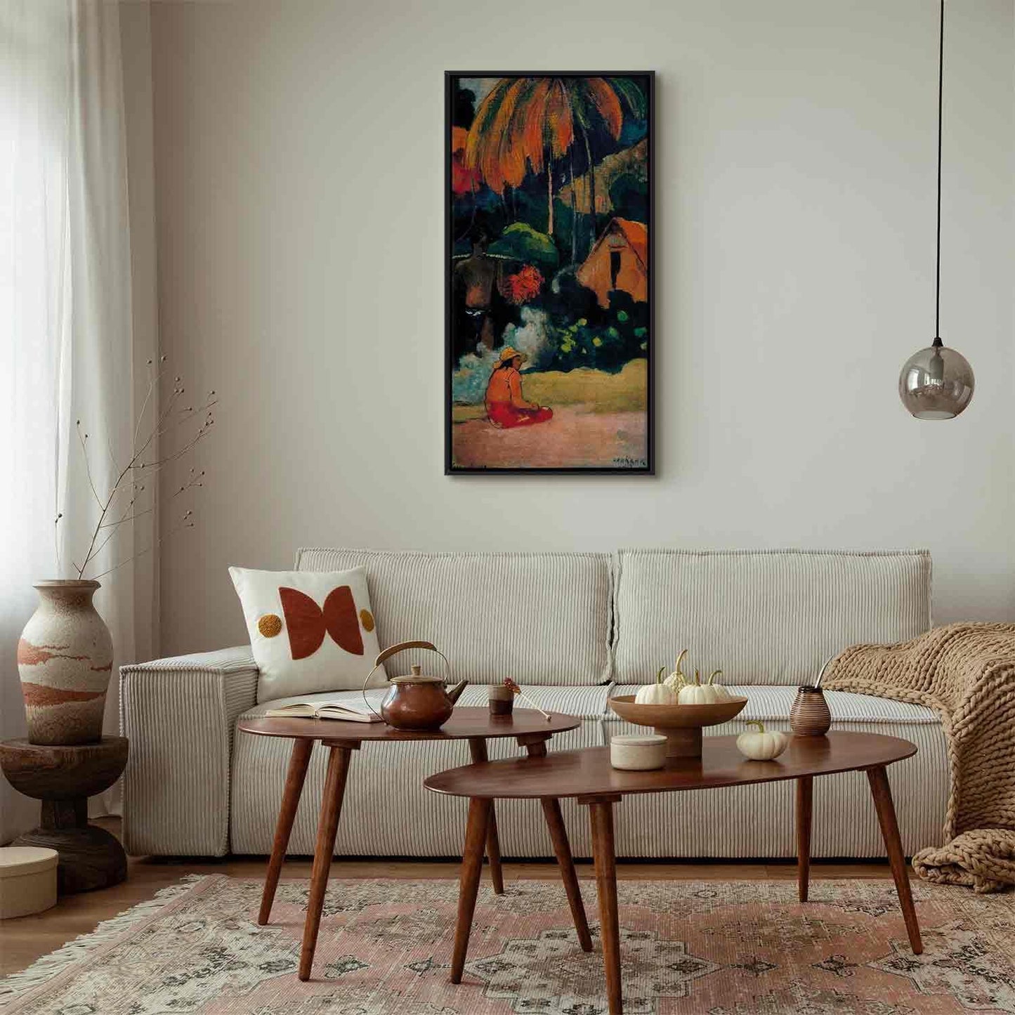 Leinwandbild - Paul Gauguin – Mahana maa II