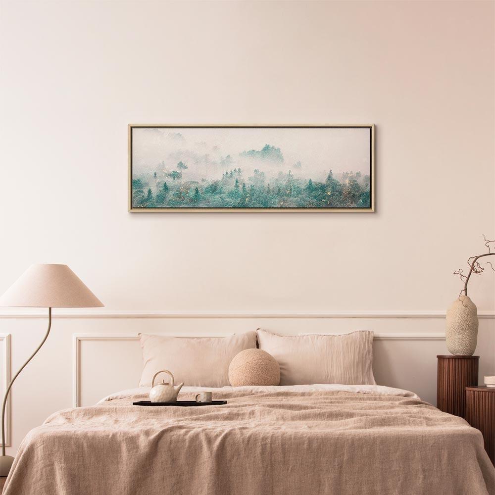 Leinwandbild - Turquoise Valley (1 Part) Narrow