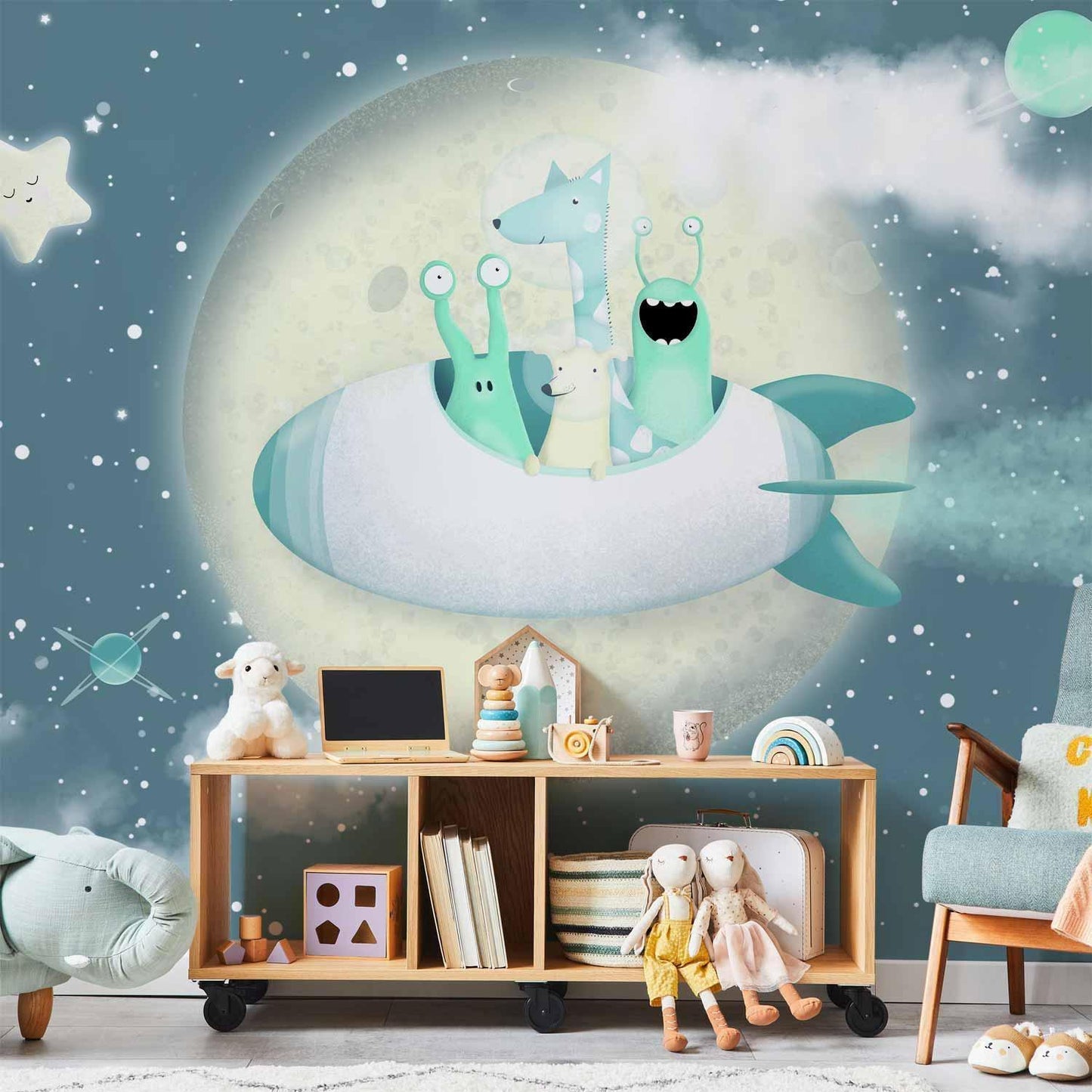 Fototapete - Space Adventure - Second Variant