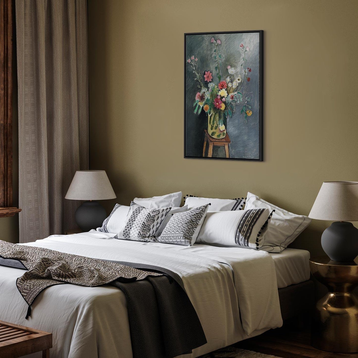 Leinwandbild - Henri Matisse – Bouquet