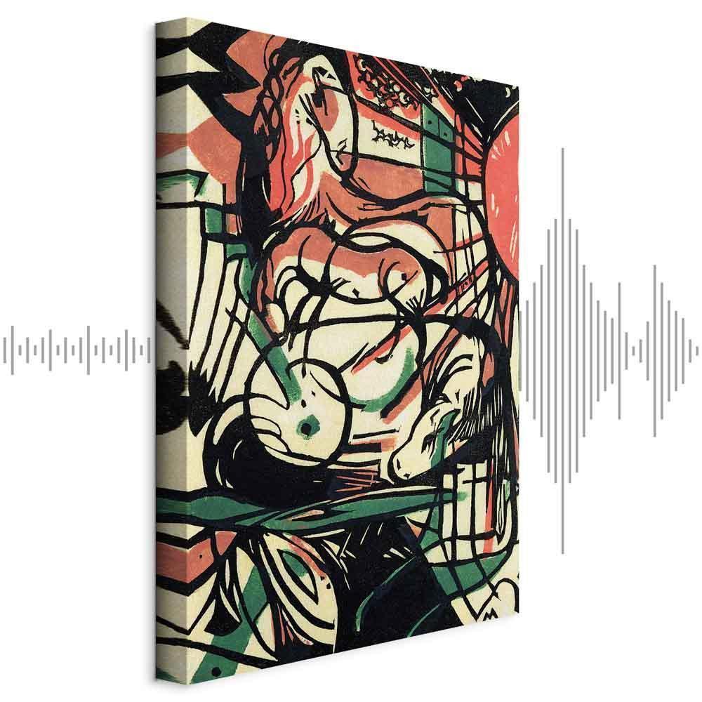 Leinwandbild - Franz Marc – The Birth of the Horse