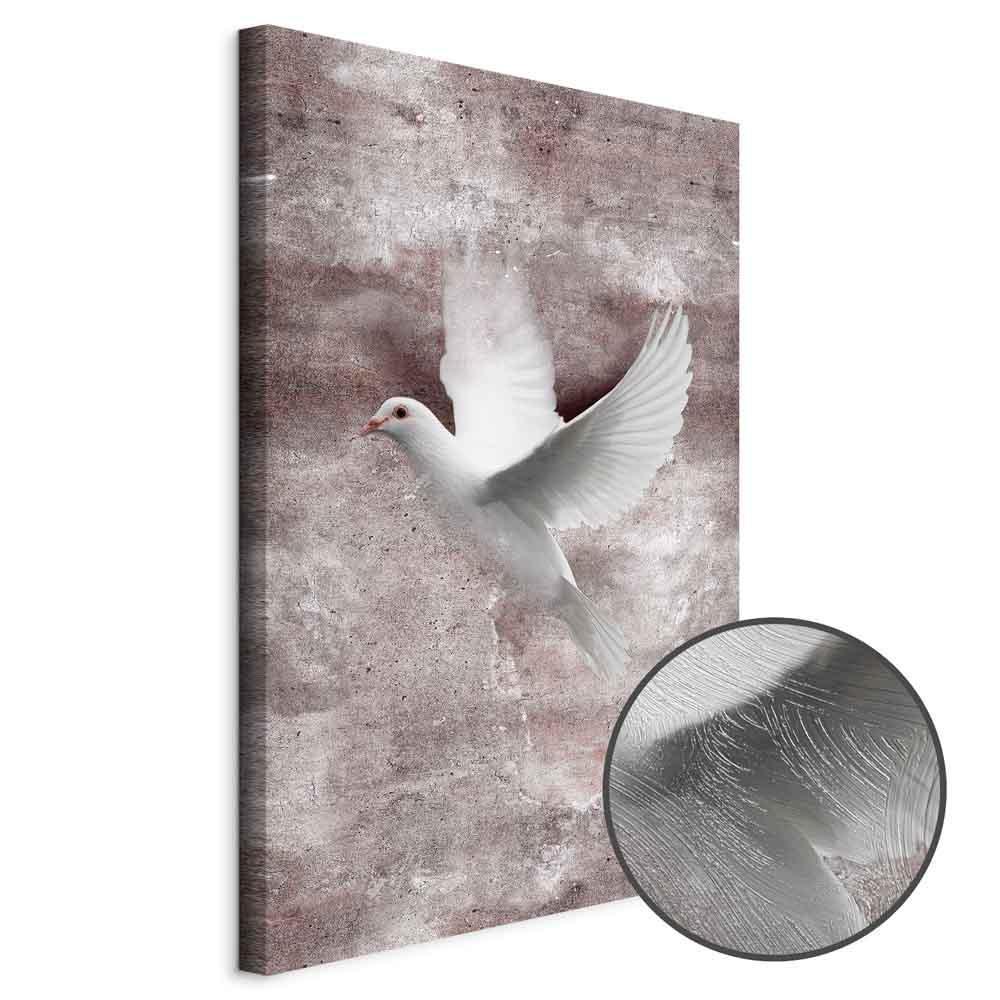 Leinwandbild - Love in Flight (1 Part) Vertical