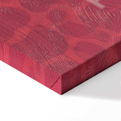 Leinwandbild - Graphic Illustration of a Swimming Pool Against the Backdrop of the French Flag