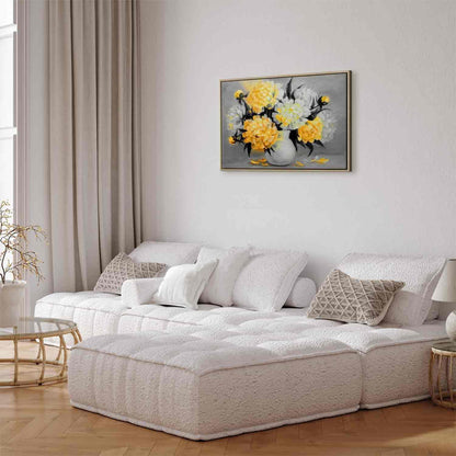 Leinwandbild - Fragrant Colours (1 Part) Wide Yellow Artgeist