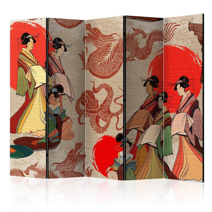 Paravent - Geishas II Artgeist