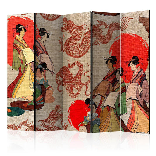 Paravent - Geishas II Artgeist