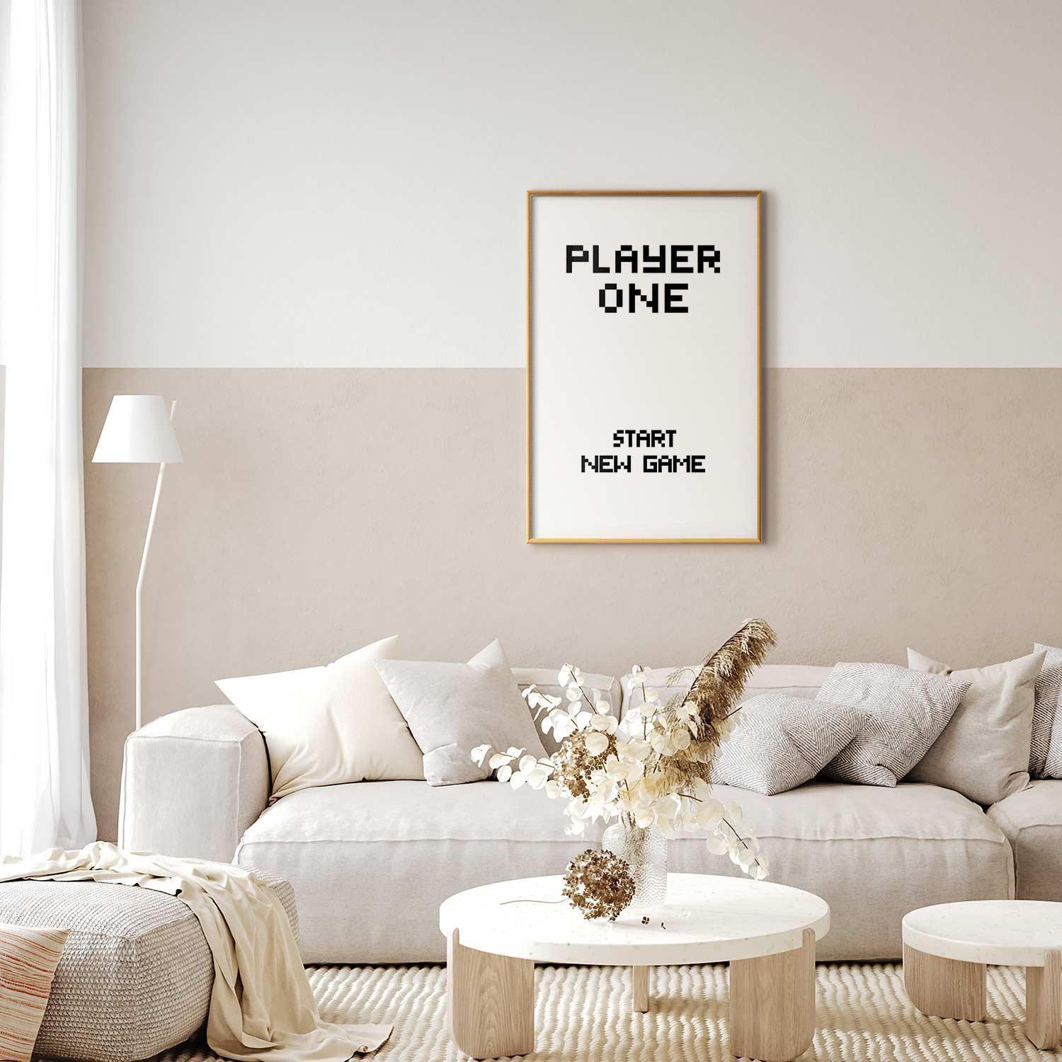 Poster - Start New Game Artgeist