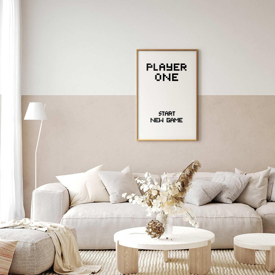 Poster - Start New Game Artgeist