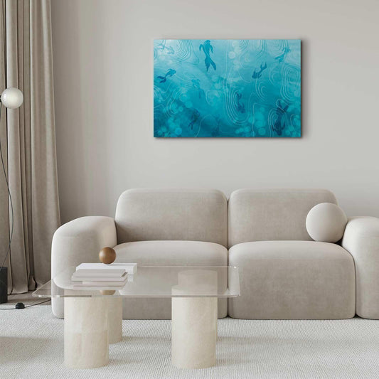 Leinwandbild - Japanese pond