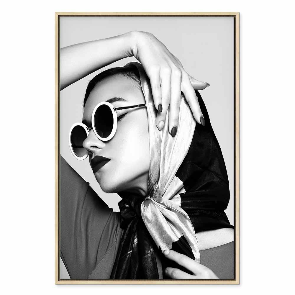 Leinwandbild - Stylish Lady (1 Part) Vertical