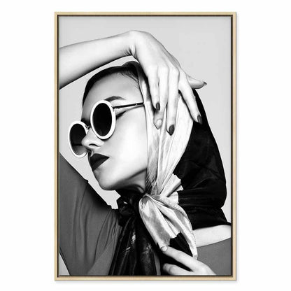 Leinwandbild - Stylish Lady (1 Part) Vertical