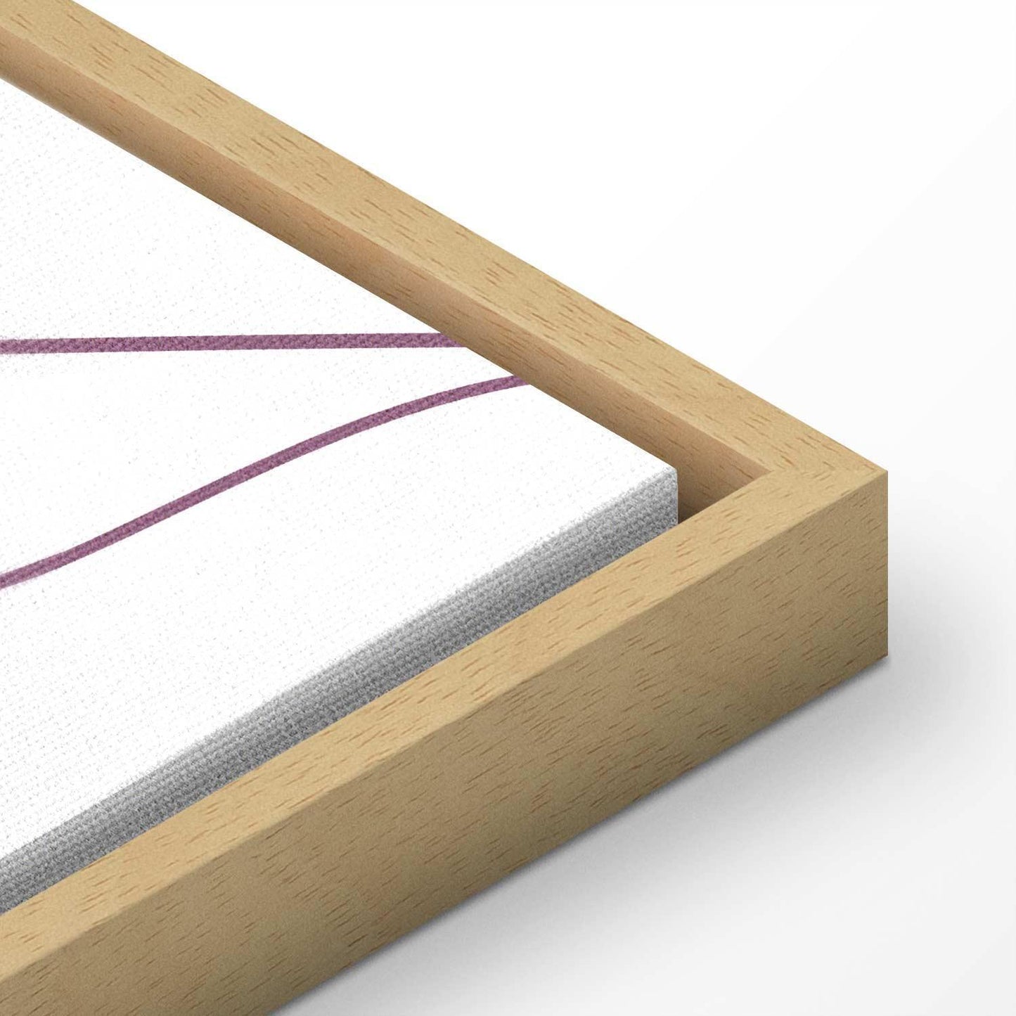 Leinwandbild - Pastel line art