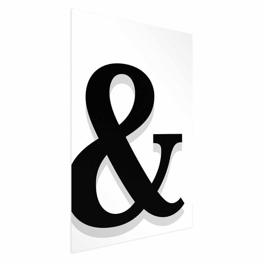 Poster - Decorative Letter Artgeist