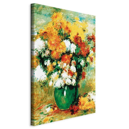 Leinwandbild - Pierre-Auguste Renoir – Chrysanthemums