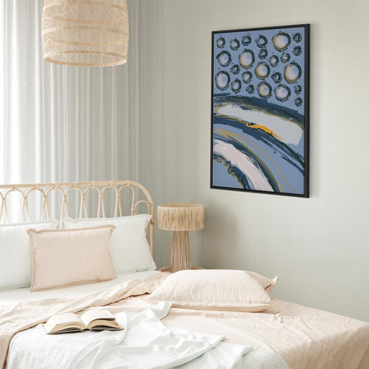 Leinwandbild - Rhythmic Auroras (1 Part) Vertical