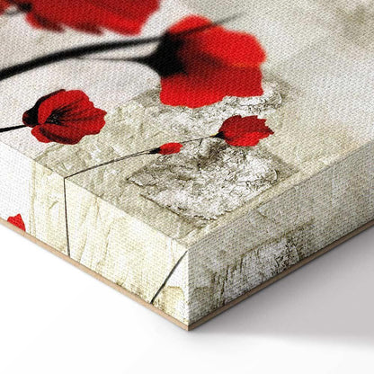 Leinwandbild - Scarlet Field