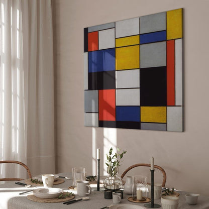 Leinwandbild - Piet Mondrian – Composition A