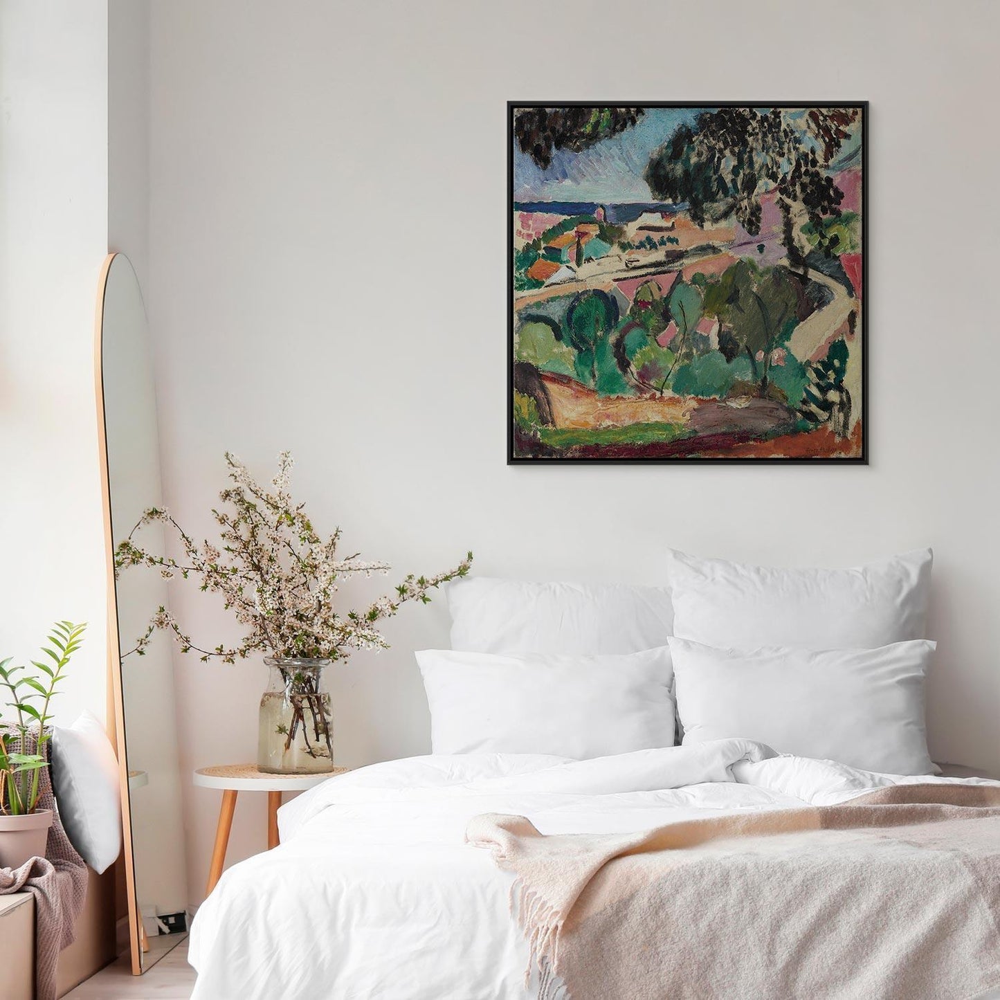 Leinwandbild - Henri Matisse – Landscape at Collioure
