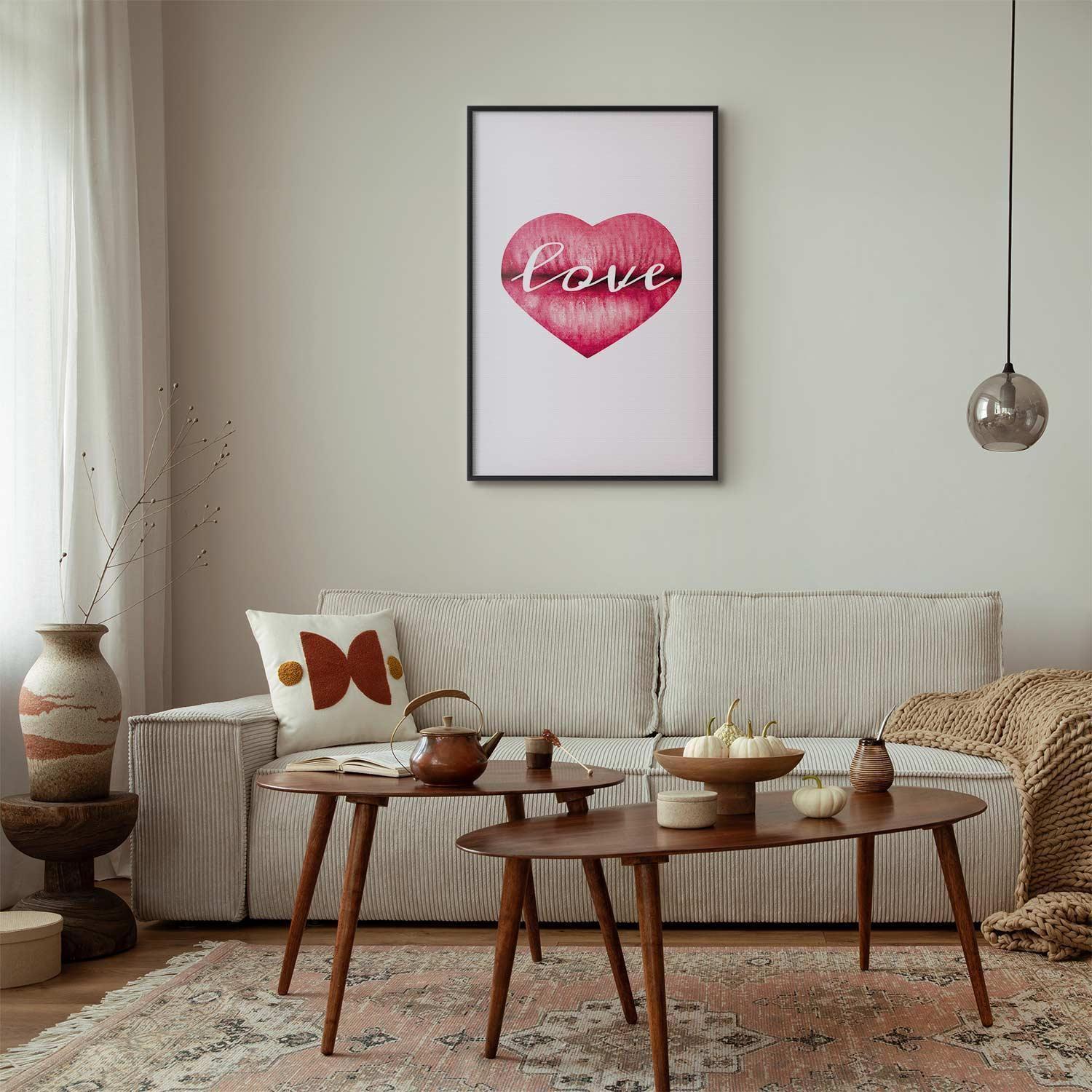 Poster - Loving Lips Artgeist
