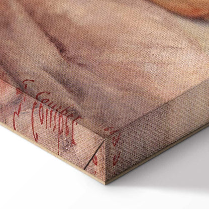 Leinwandbild - Gustave Courbet – Sleeping