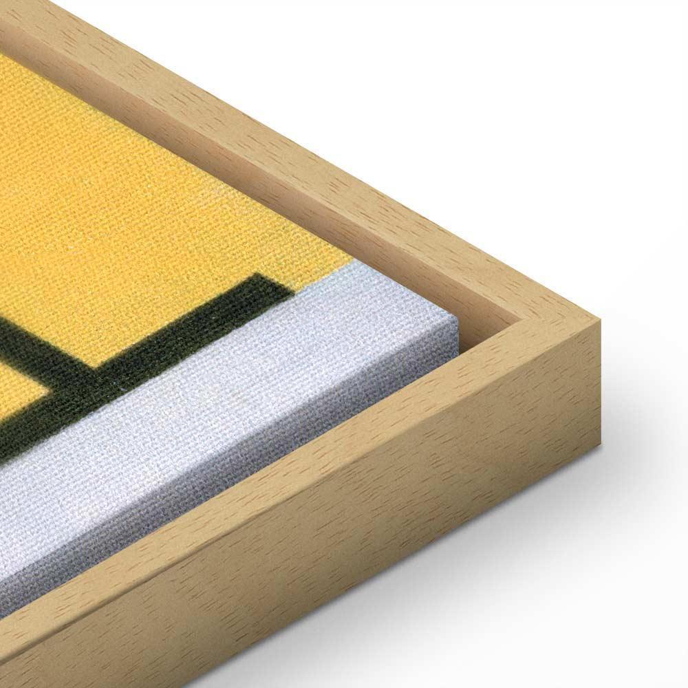 Leinwandbild - Piet Mondrian – Composition with red, yellow blue and black