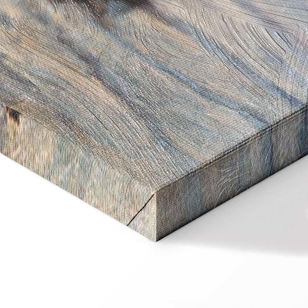 Leinwandbild - Claude Monet – Hauling a Boat Ashore, Honfleur