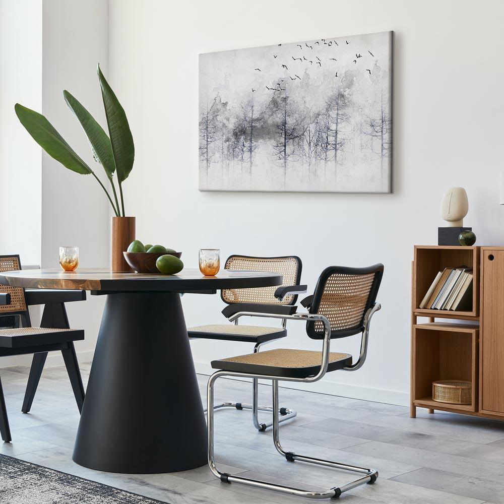 Leinwandbild - Winter Forest (1 Part) Wide