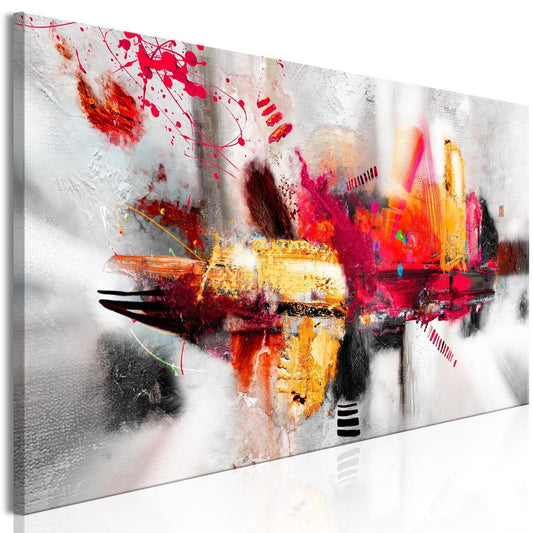 Leinwandbild - Colourful Installation (1 Part) Narrow Artgeist