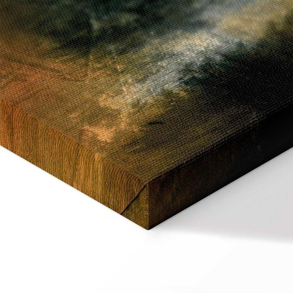 Leinwandbild - Stately Spruces (1 Part) Wide